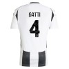 Original Fußballtrikot Juventus Gatti 4 Heimtrikot 2024-25 Für Herren